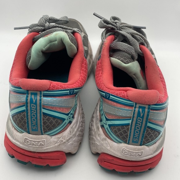 Brooks Ravenna 7 Athletic Women's Running Sneaker Silver Pink 1202081B127 Size 8 - Picture 2 of 8